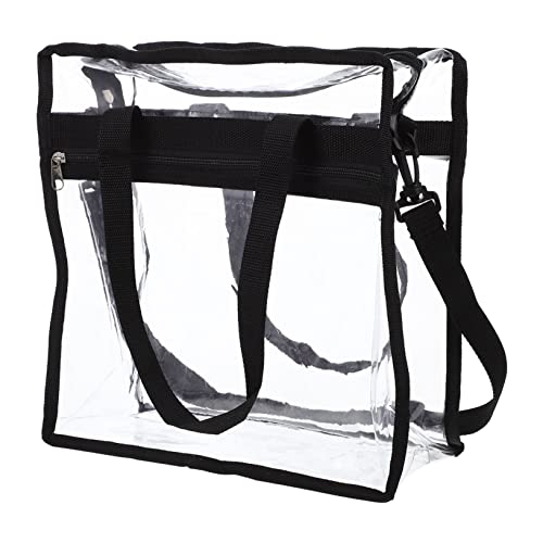 Healvian Transparente Umhängetasche Damen PVC Crossbody Bag Outdoor Vielseitig Praktisch Alltag Shopping Reise von Healvian