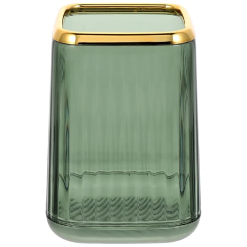 Healvian Transparenter Makeup Organizer Pinselhalter Aufbewahrungsbecher Kosmetik Aufbewahrungsbox Multifunktional für Schminktisch und Beauty Zubehör von Healvian