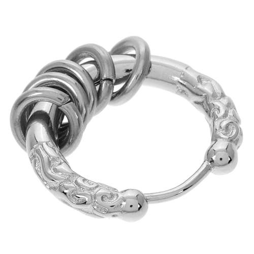 Healvian Trendige Creolen Ohrringe für Damen Herren Unisex Ohrschmuck Vielseitig für Partys Freizeit Komfortable Healvian Trendige Creolen Ohrringe für Damen Herren Unisex Ohrschmuck Vielseitig für Partys Freizeit Komfortable von Healvian