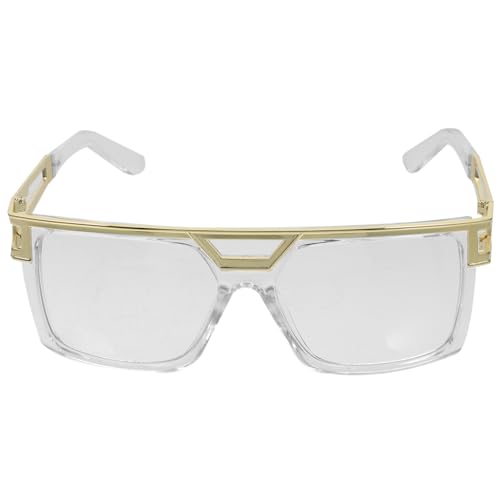 Healvian Trendige Retro Sonnenbrille Metallrahmen Vintage Hip Uv Schutz Partybrille für Erwachsene und Outdoor Aktivitäten von Healvian