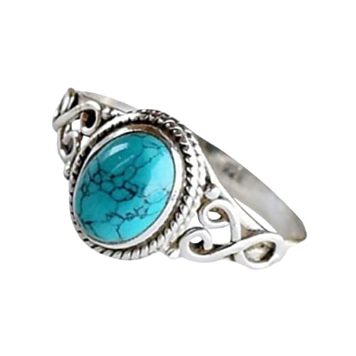 Healvian Türkiser Ring Für Damen Verstellbarer Dekorativer Fingerring Hochwertigem Material Modischer Schmuck Als Ehering Oder Jubiläumsgeschenk Healvian Türkiser Ring Für Damen Verstellbarer Dekorativer Fingerring Hochwertigem Material Modischer Schmuck Als Ehering Oder Jubiläumsgeschenk von Healvian