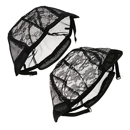 Healvian U Förmige Haarnetze Für Perücken Elastische Mesh Haarnetze Für Haarstyling Zubehör Ideal Für Damen Verschiedenen Größen Und Farben Erhältlich von Healvian
