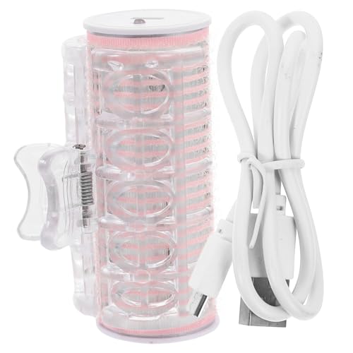 Healvian USB Ladebarer Automatischer Lockenwickler für Leichtes Langlebiges Haarstyling Tool für Damen Geeignet für Trockene und Nasse Haare Schützende Wärmefunktion Stylingzubehör in Rosa von Healvian