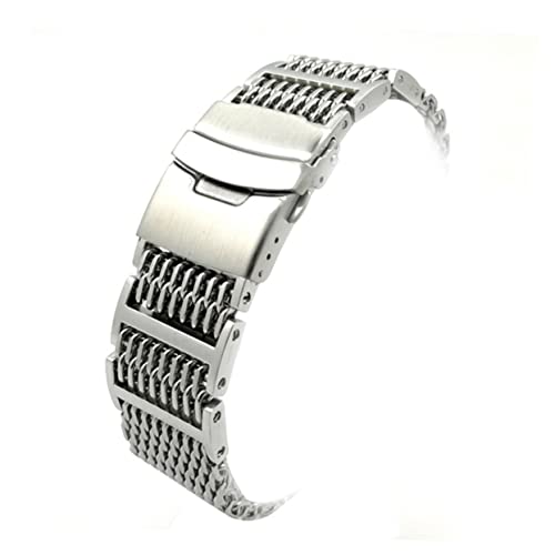 Healvian Uhrenarmband Strap Hochwertiges Mesh Armband für Herren und Damen Elegantes und Langlebiges Design Ersatz für Armbanduhr von Healvian