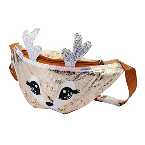 Healvian Umhängetasche Fawn Form Kleine Schultertasche mit Mittlerer Kapazität für Handy Kosmetik Alltag Urlaub Strand Party von Healvian