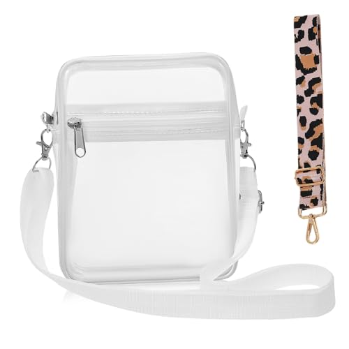 Healvian Umhängetasche Klare Geldbörse Schlingensack Geldbörsen Reisen Transparente Tasche Klare Handytasche Klare Seitentasche Tasche Durchschauen Telefon -crossbody -tasche Handtasche Pvc Healvian Umhängetasche Klare Geldbörse Schlingensack Geldbörsen Reisen Transparente Tasche Klare Handytasche Klare Seitentasche Tasche Durchschauen Telefon -crossbody -tasche Handtasche Pvc von Healvian