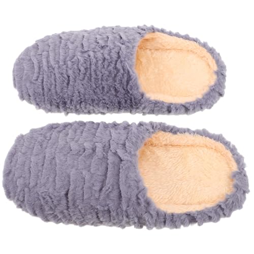 Healvian Hausschuhe Für Damen Und Herren Mit Weicher Sohle Rutschfester Unterseite Warmem Futter Geeignet Für Spa Reise Und Innenbereich von Healvian