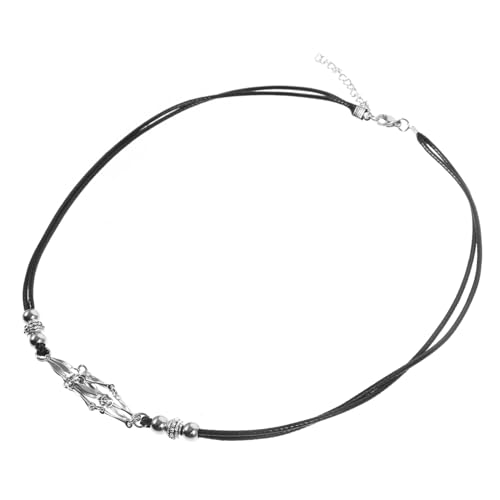 Healvian Verstellbare Kristallhalter Halskette mit Edelstahlkette Leerer Edelsteinanhänger Langlebiger Schmuckhalter für Damen Individuell Gestaltbarer Schmuck Eleganter Kristallkäfig von Healvian