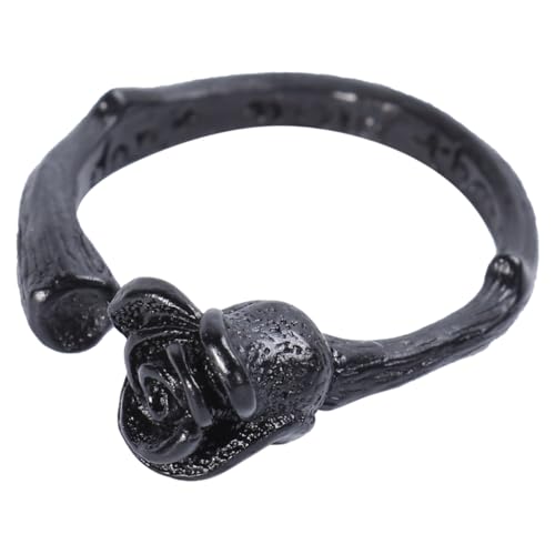 Healvian Verstellbarer Damenring aus Kupfer Leichter Langlebiger Schmuck Kreativer Öffnungsring Persönliches Accessoire für Frauen Originelles Geschenk von Healvian
