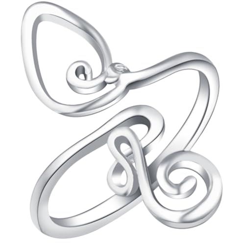 Healvian Verstellbarer Zehenring Offener Knöchelring für Damen für Sommer und Strand Fußschmuck mit Einzigartigem Design Langlebig und Komfortabel zu Tragen von Healvian