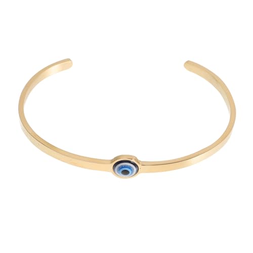 Healvian Verstellbares Böser Blick Armband Damen Offener Armreif Schmuck für Frauen und Mädchen Healvian Verstellbares Böser Blick Armband Damen Offener Armreif Schmuck für Frauen und Mädchen von Healvian