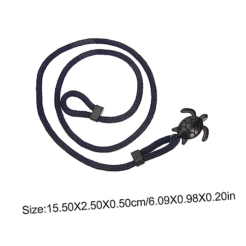 Healvian Verstellbares Schildkröten Armband Segelseil Unisex Geflochtenes Schmuckstück für Alltag Party Geburtstag für Männer und Frauen von Healvian