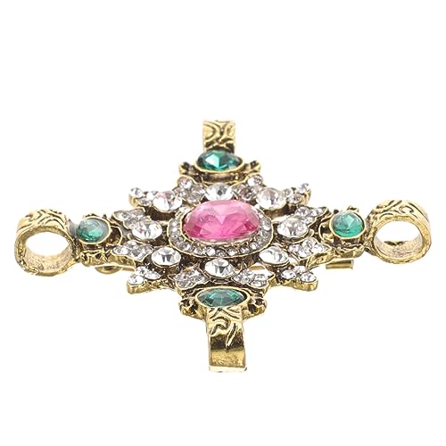 Healvian Vintage Brosche Im Kreuzform Stil Mit Strass Für Damen Kleidung Schmuck Brosche Broschennadel Für Pullover Taschen von Healvian