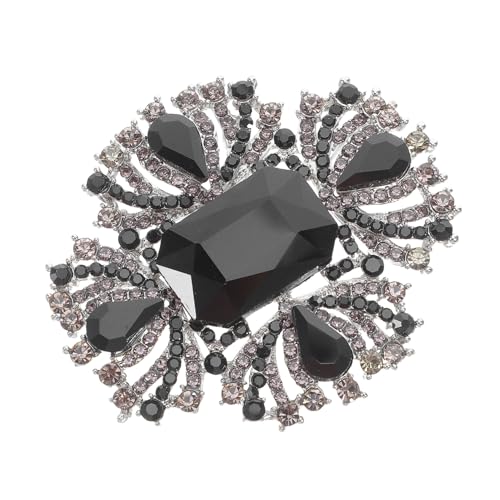 Healvian Vintage Blütenförmige Brosche Legierung für Damen Hochwertige Accessoires für Anzüge und Mäntel für Partys und Besondere Anlässe von Healvian