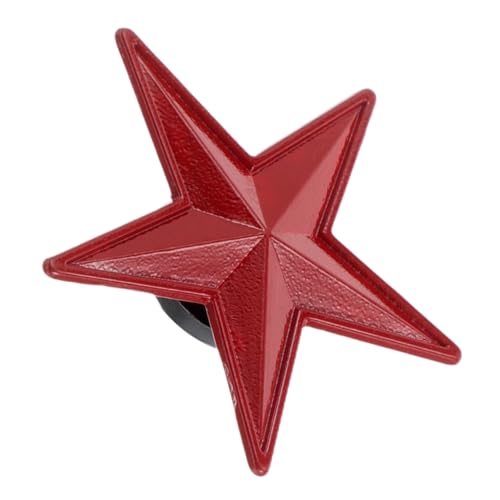 Healvian Vintage Brosche Retro Stil Fünf Punkte Stern Anstecknadel aus Zinklegierung Damen Schmuck Accessoire für Kleidung und Taschen im Chinesischen Design von Healvian