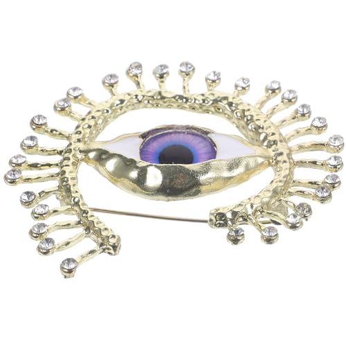 Healvian Vintage Engelsk Augenbrosche mit Dekorativem Design für Damen Anstecknadel für Anzüge Schals und Kleidung Leicht und von Healvian