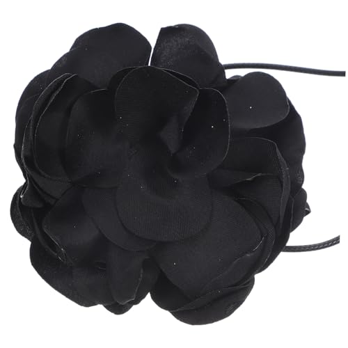 Healvian Vintage Flower Choker Halskette Damen mit Filigraner Blumendekoration Modisch und Elegant für Strandparty Festival und Abendveranstaltung von Healvian