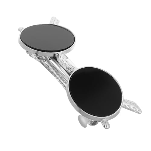 Healvian Vintage Haarklammer Metall Sonnenbrillen Design mit Federverschluss Stabile Halterung Leicht und Kompakt Vielseitig für Pferdeschwanz und Styling Modische Haarschmuck für Damen von Healvian