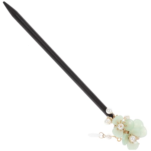 Healvian Vintage Holz Haarschmuck Haarnadel Haarstab für Frauen Eleganter Haarkamm für Dutt Frisuren Robustes Haaraccessoire für Alltag Hochzeit und Party Klassischer Holzhaarstab von Healvian