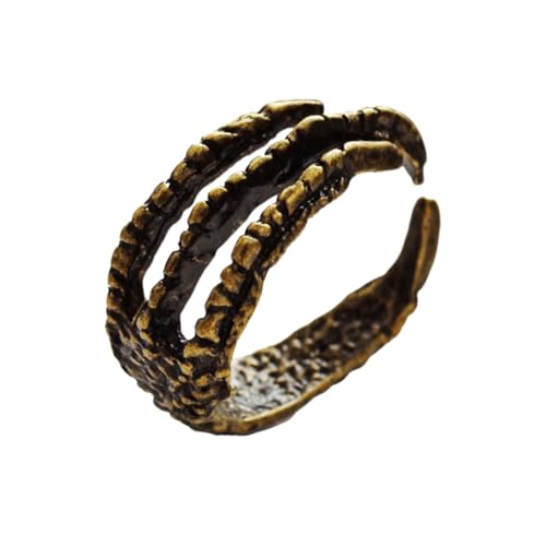 Healvian Vintage-Ring Schmuckring Mode offene Ringe Frau Fingerring Golden Healvian Vintage-Ring Schmuckring Mode offene Ringe Frau Fingerring Golden von Healvian