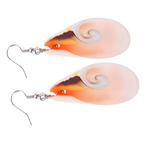 Healvian Vintage Strand Ohrringe Damen Muschel Tropfen Ohrhänger Einfacher Stil Sommer Schmuck für Alltag und Party von Healvian