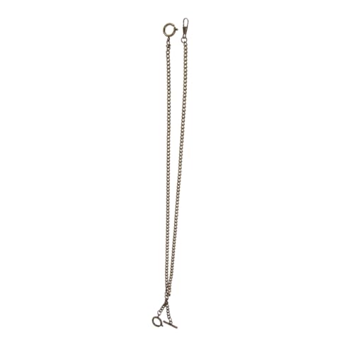 Healvian Vintage Taschenuhr Kette Bronze Retro O-Form Uhrhalter Mit Robustem Klippverschluss Für Herren Und Damen Schlüsselanhänger Verwendbar von Healvian