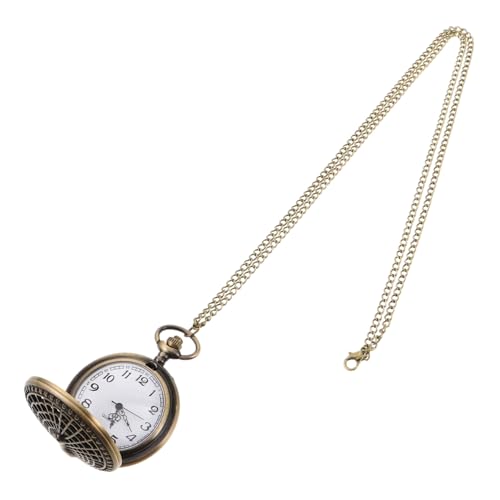 Healvian Vintage Taschenuhr mit Kette Filigrane Hohlmuster Retro Steampunk Anhänger Leichte Tragbare Taschenuhr für Damen und Herren Stilvolles für Geburtstage und Jubiläen Healvian Vintage Taschenuhr mit Kette Filigrane Hohlmuster Retro Steampunk Anhänger Leichte Tragbare Taschenuhr für Damen und Herren Stilvolles für Geburtstage und Jubiläen von Healvian