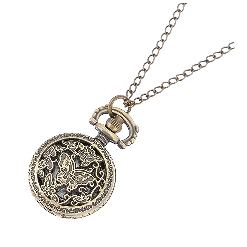 Healvian Vintage Taschenuhr Mit Kette Damen Herren Einzigartige Taschenuhr Uhr Mit Kette Festival Geschenk Robust Und Schön Leicht Hochwertiger Uhrenkern Für Genaue Zei von Healvian