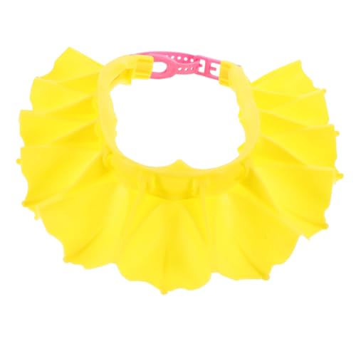 Healvian Wasserdichte Duschhaube Für Mädchen Einstellbare Soft-tpe Waschhaube Mit Niedlichem Blattdesign Schützt Augen Beim Haarewaschen Und Baden Angenehmer von Healvian