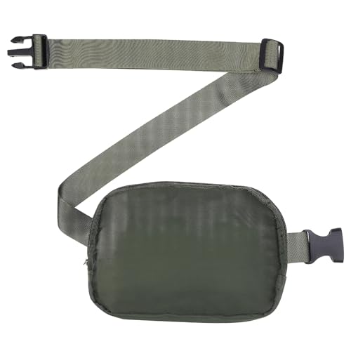 Healvian Wasserdichte Nylon Brusttasche Unisex Sling Bag mit Verstellbarem Gurt Leichte Fanny Pack für Sport Wandern Joggen Multifunktionale Bauchtasche für Damen und Herren von Healvian