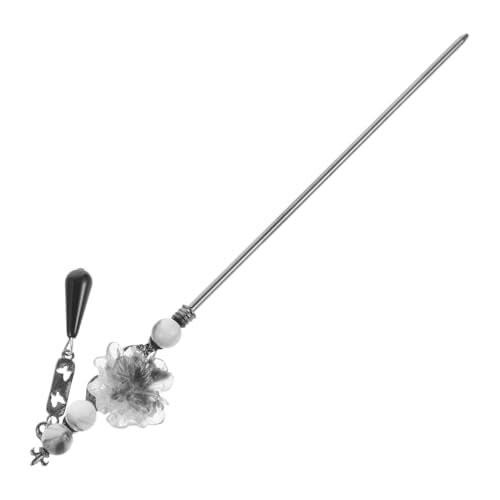 Healvian Haarstab Für Dutt Aus Metall Dekorativer Haarstab Im Vintage-look Haarstäbchen Chinesischer Stil Für Frauen Und Mädchen Haarstäbchen Für Haarknoten Haarschmuck Für Frisuren von Healvian