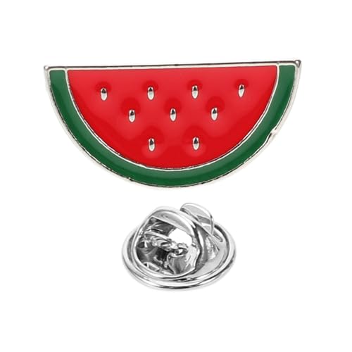 Healvian Wassermelonen Brosche Damen Anstecknadel Niedlicher Retro Sweater Clip Modisches Accessoire für Cardigans Kleider Schals für Alltag und Festlichkeiten Healvian Wassermelonen Brosche Damen Anstecknadel Niedlicher Retro Sweater Clip Modisches Accessoire für Cardigans Kleider Schals für Alltag und Festlichkeiten von Healvian