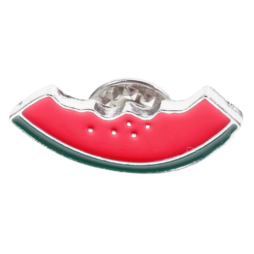 Healvian Wassermelonen brosche aus Langlebiger Legierung Kreative Frucht anstecknadel für Damen und Herren Vielseitiges Mode accessoire für Kleidung Hüte Taschen Geschenk für Alltag und von Healvian