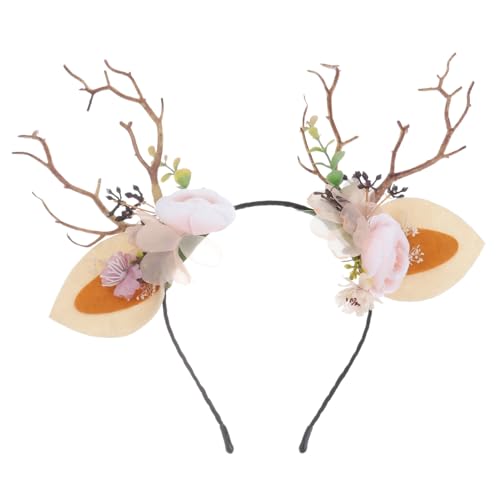 Healvian Weihnachts-stirnband Mit Rentiergeweih-design Leicht Und Für Damen Haaraccessoire Für Partys Kostüme Und Festliche Anlässe von Healvian
