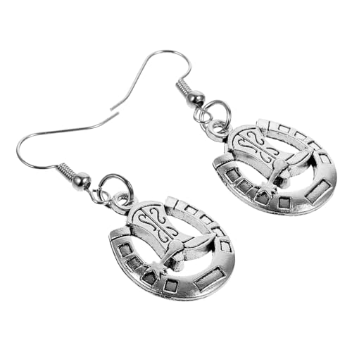 Healvian Western Cowgirl Ohrringe Damen mit Stiefel und Anhänger Leichte Western Schmuck Ohrhänger Modisch für Alltag Party Festival und Hochzeit Geeignet von Healvian