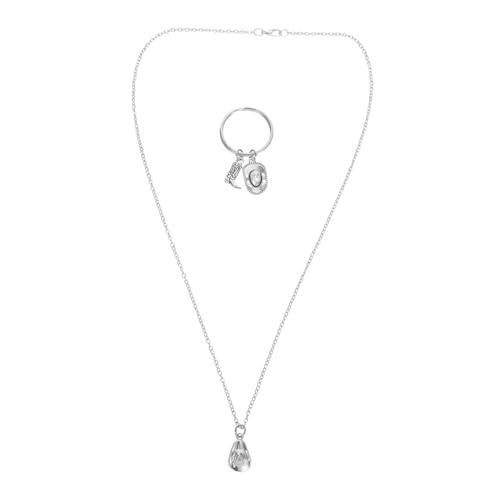 Healvian Western Schlüsselanhänger Set aus Metall Kreative Cowboy Boot und Hut Anhänger Western Schmuck für Damen und Herren Langlebiges Schlüsselanhänger Dekor für Taschen und Alltag von Healvian