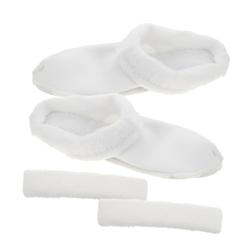Healvian Winterfeste Waschbare Schuh einlegesohlen aus Dickem Plüsch Abnehmbare Kuschelige Baumwoll liner für Damen Clogs Rutschfeste Warme Hausschuh einlagen für Bequemlichkeit und von Healvian