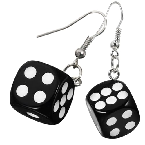 Healvian Würfel Ohrringe Damen Hängend Leicht Komfortabel Party Schmuck Geschenk Weihnachten Geburtstag Valentinstag von Healvian