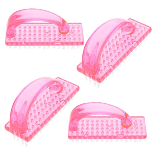 Healvian Zehennagelbürsten-set – 4-teilige Fingernagelbürste Für Männer Und Frauen Kompakte Größe Für von Healvian