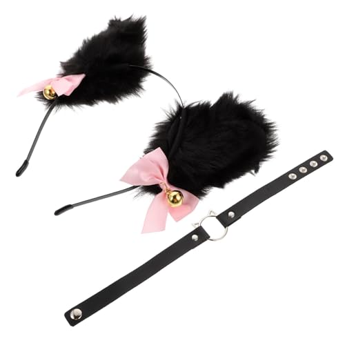 Healvian -cosplay-set Stirnband Haarband Für Festivals Cosplay-zubehör Katzenohr-design von Healvian