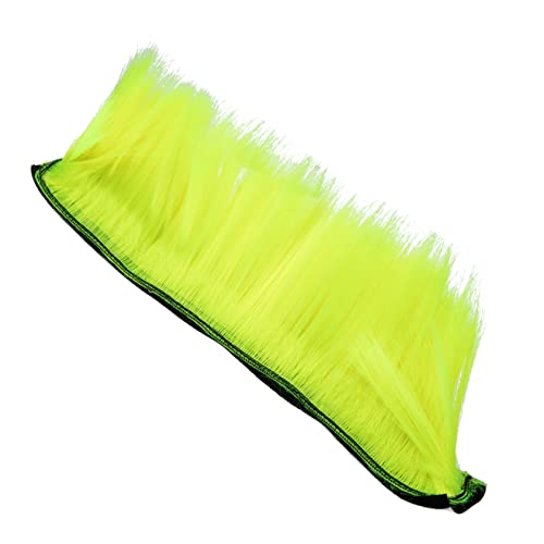 Healvian Dekorative Perücke für Karneval und Cosplay Fluoreszierendes Grün Leichtes Tanz Performance Haarteil für Partys und Fotos von Healvian