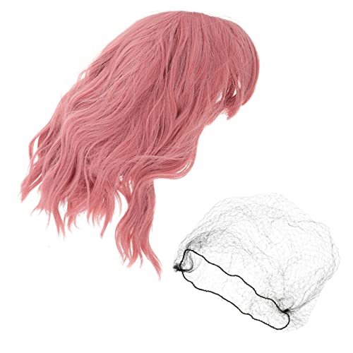 Healvian Cosplay Perücke Damen Wellenförmige Hitzebeständige Kurze Haarverlängerung Für Partys Hochzeiten Cosplay Und Tägliche Nutzung Healvian Cosplay Perücke Damen Wellenförmige Hitzebeständige Kurze Haarverlängerung Für Partys Hochzeiten Cosplay Und Tägliche Nutzung von Healvian