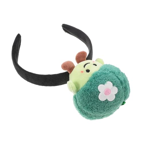 Healvian Realistischer Brokkoli-haarreif Süßes Cartoon-plüsch- -stirnband Lustiges Spa-gesichtswasch-kopfteil Make-up-stirnband Cosplay-haar-accessoire von Healvian