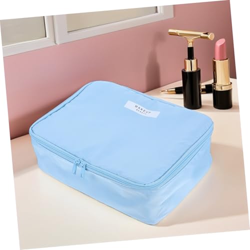 Healvian Tragbare Kosmetiktasche Mit Reißverschluss Reise-Make-up-Organizer-Tasche Mit Großem Fassungsvermögen Kompakte Damen-kulturtasche Für Reisen von Healvian