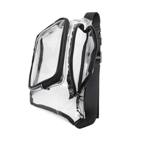 Healvian wasserdichte Transparente Bauchtasche Verstellbar Multifunktional Sport Laufgürtel mit Reißverschluss für Männer und Frauen Outdoor Fitness Reisen von Healvian