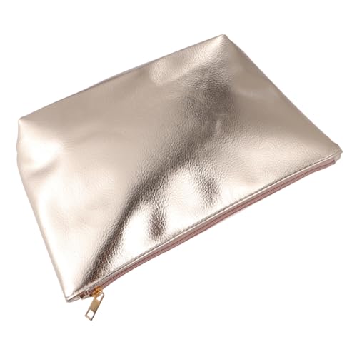 Healvian wasserdichte Transparente PVC Schultertasche mit Kleiner Innentasche Leichte Strandhandtasche für Damen Kreative Freizeit umhängetasche in Hellem Gelbton für Outdoor und Alltag von Healvian