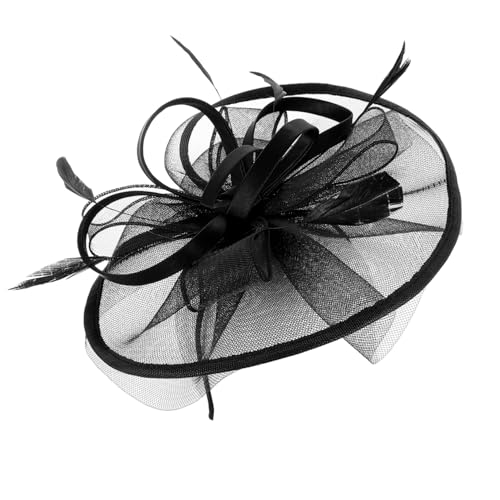 Healvian Fascinator-hüte Federblumen-stirnband Braut-kopfbedeckung für Besondere Anlässe von Healvian
