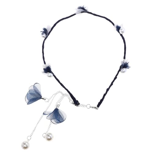 Healvian Tassel Haarschmuck Mit Stoffblume Für Hochzeiten Und Partys Elegantes Haarband Für Damen Für Besondere Anlässe Und Tägliche Outfits von Healvian