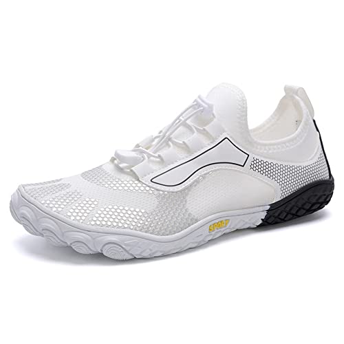 Hearda Barfußschuhe Herren Traillaufschuhe Damen Atmungsaktiv Laufschuhe Outdoor Sport Fitnessschuhe Unisex Schnell Trocknend Strandschuhe Wassersportschuhe Surfschuhe von Hearda