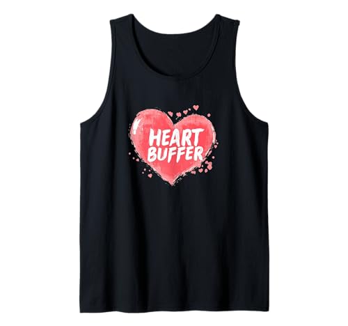 Großartiger Herz-Puffer-Sprache für Erwachsene und Kinder Tank Top von Heart Buffer Outfit